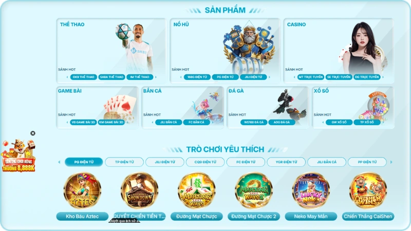 Kho game SHBET và các sảnh giải trí nổi bật Kho game SHBET gồm thể thao casino nổ hũ bắn cá game bài xổ số esports